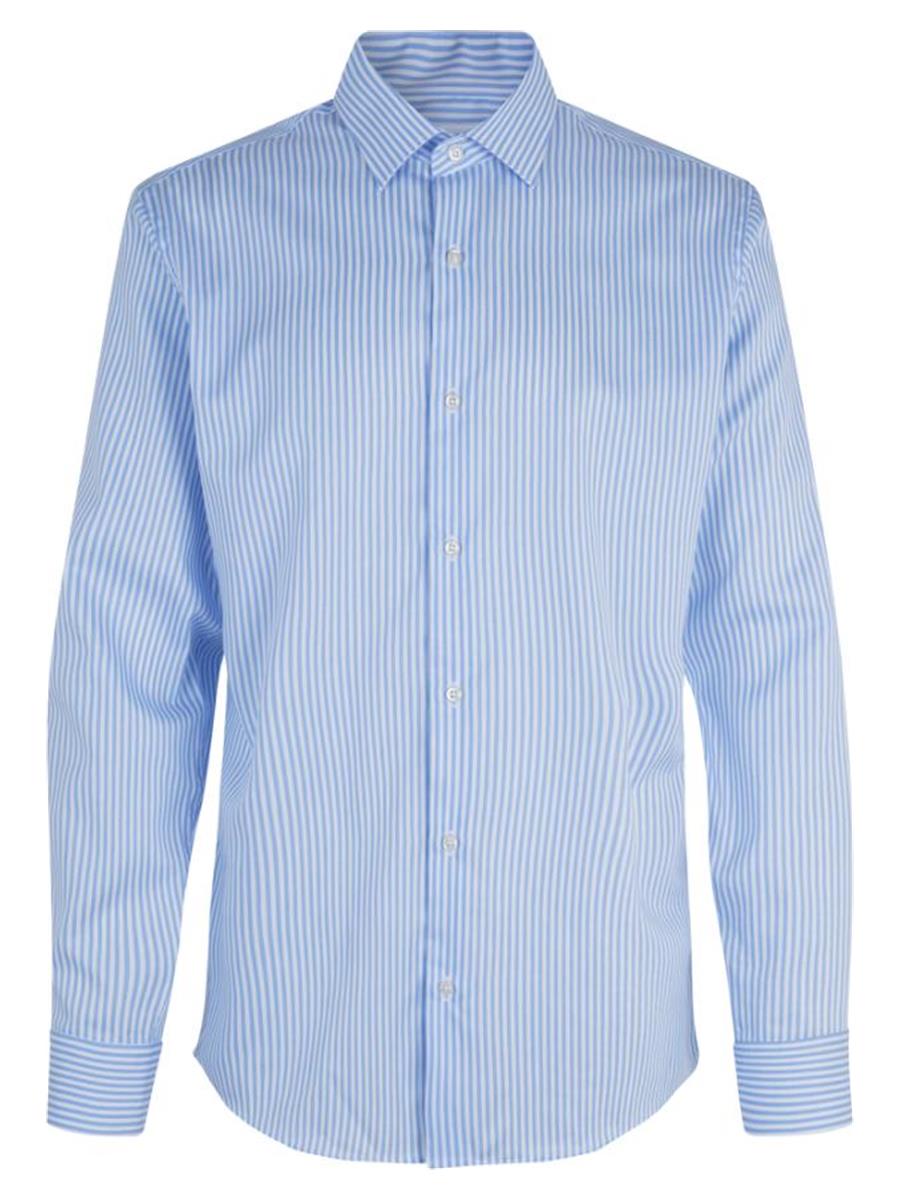 Seven Seas Skjorter s90-lyseblå_S - Bygholm Menswear